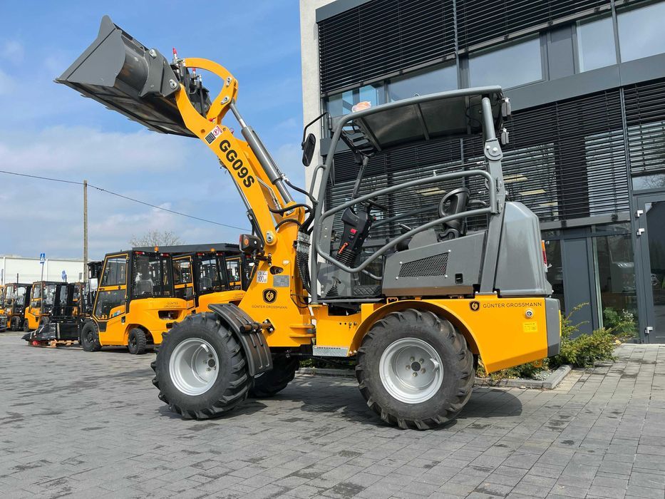 Ładowarka kołowa Gunter Grossmann GG09SO. Silnik Kubota