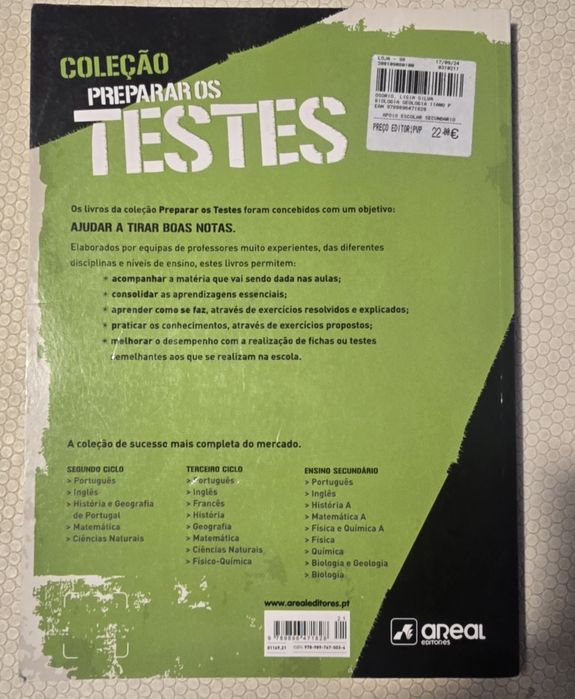 Preparar testes biogeo 11