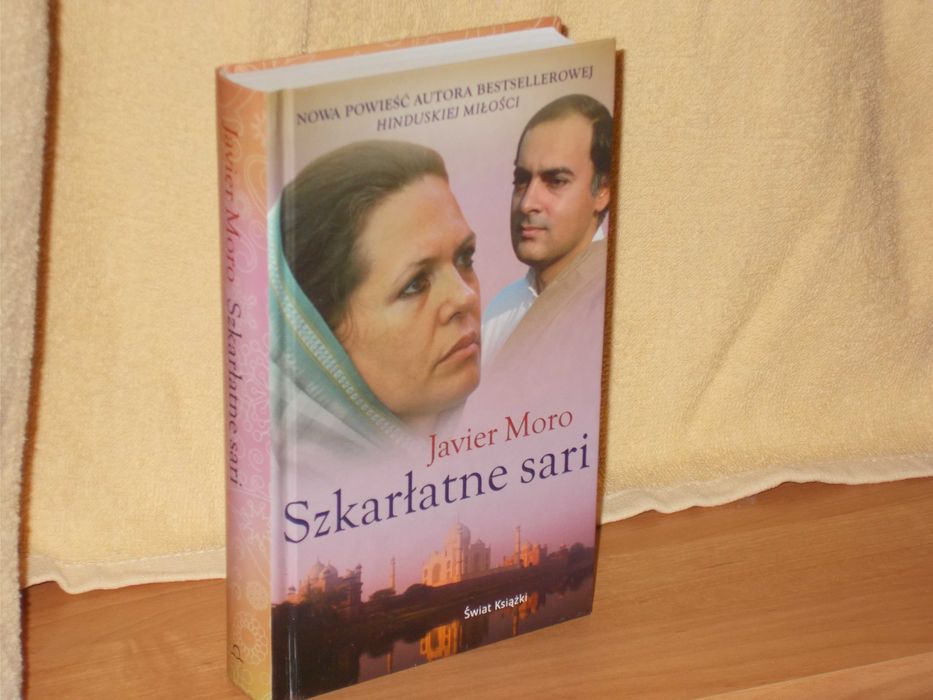 Szkarłatne sari Javier Moro