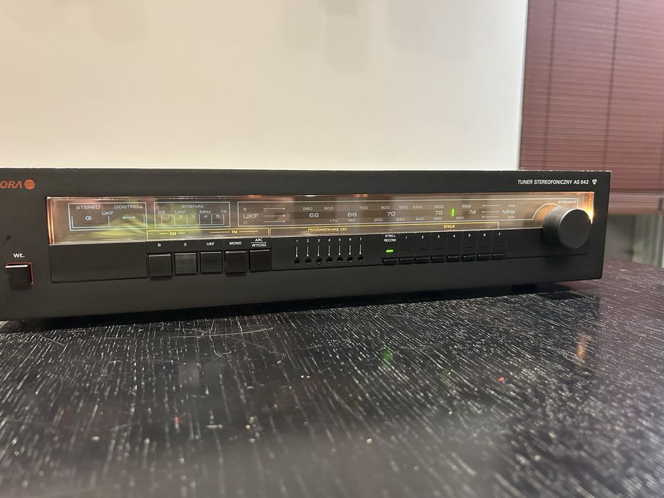 Tuner Radiowy Stereofoniczny Unitra Diora AS-642 Przestrojony