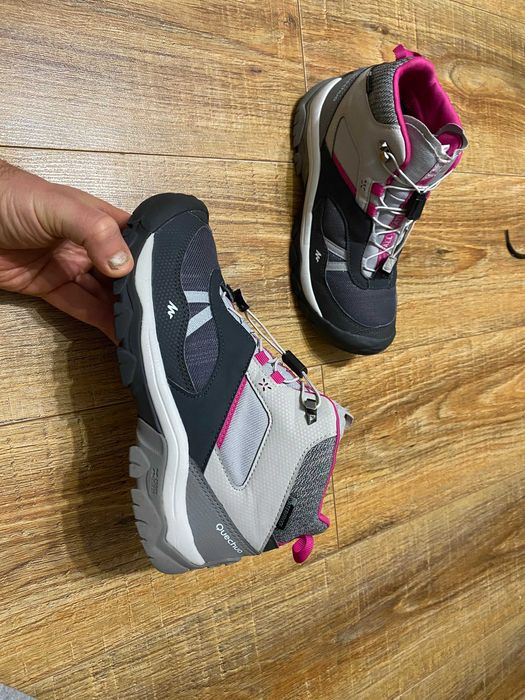 Ботинки детские термо черевики на девочку полуботинки Quechua р.36-37