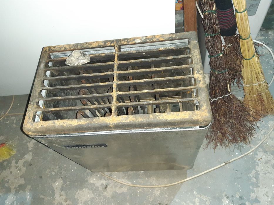 камін електричний в сауну