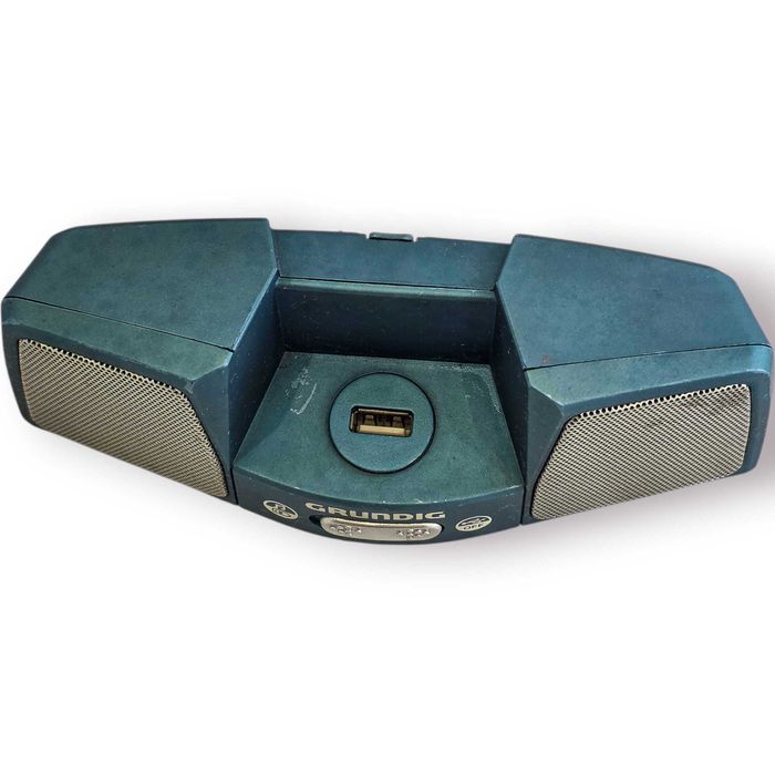 Base Som Portátil GRUNDIG DS 500 G.DP 92para iPod/MP3– Colunas Estéreo