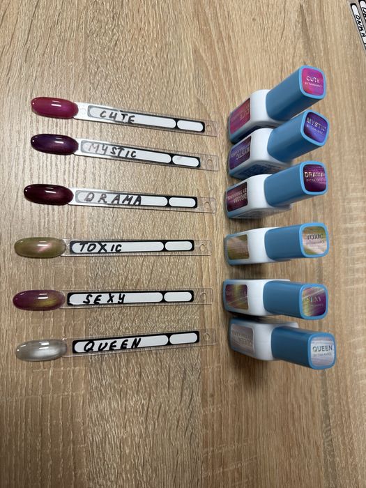 Розпродаж гелів, акригелів з манікюрної студії