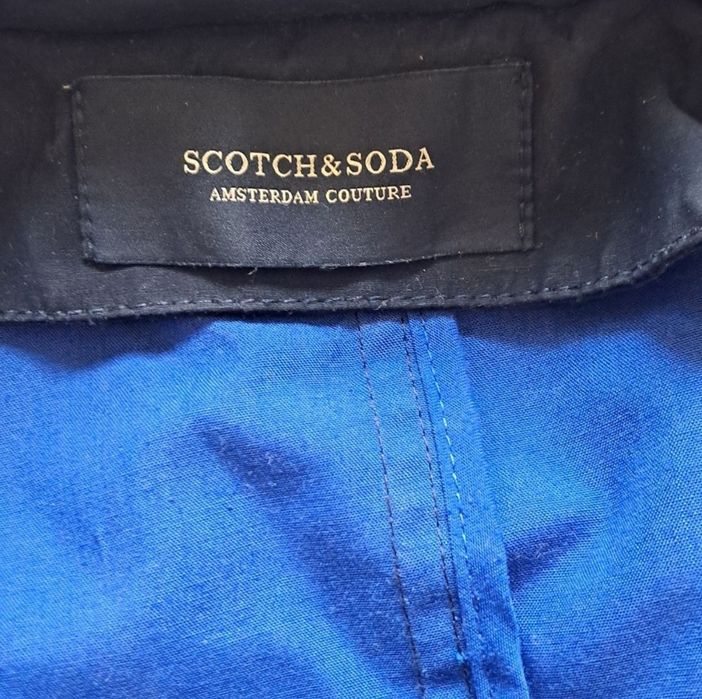 Куртка "Scotch & Soda" темно-синя L-XL