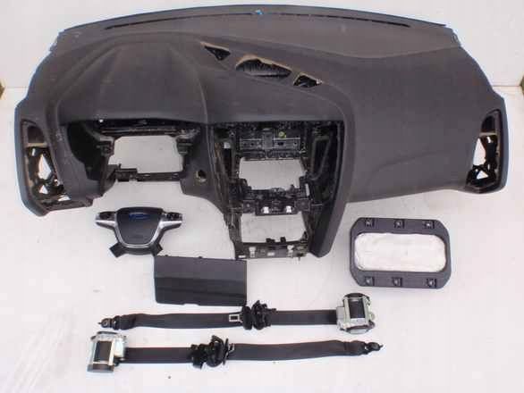 ford focus iii 3 deska kokpit konsola poduszki
