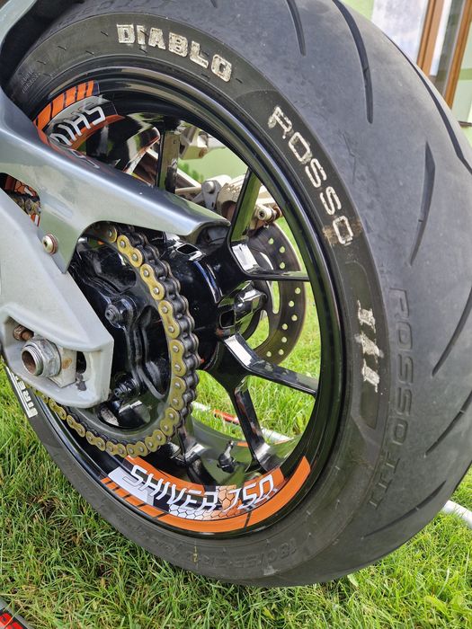 Aprilia Shiver 750 Zadbana Nowe Opony