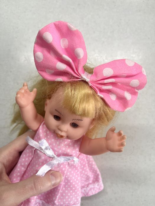 Лялька Пупс Куколка с бантиком