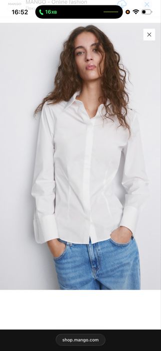 сорочка mango нова з біркою