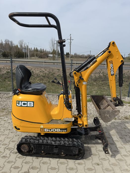 Mini koparka JCB 8008 cts Perkins 610 mth 2022r