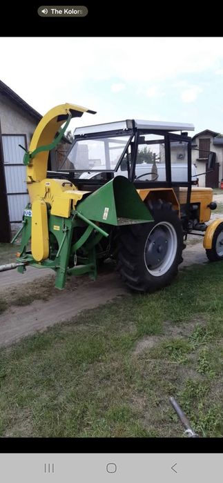 usługi rębakiem zrębkowanie gałęzi wycinka drzew wykaszanie zarośli