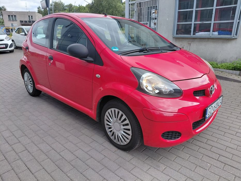 Toyota Aygo 1.0b bez rdzy Gdańsk zamiana