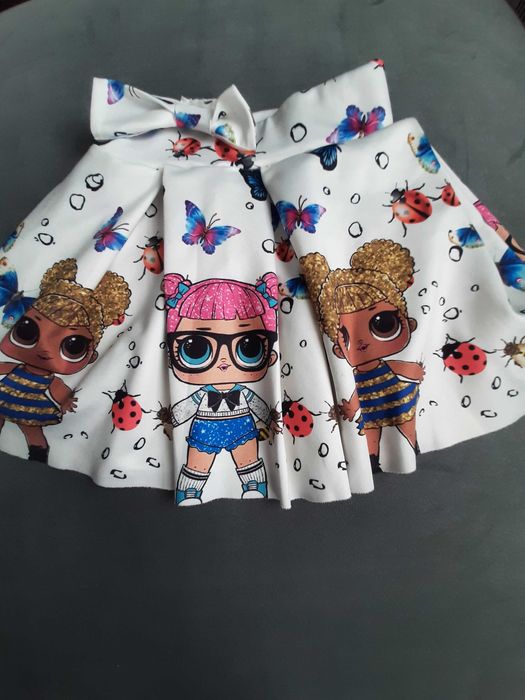 LOL komplet bluzka + spodniczka rozm.98