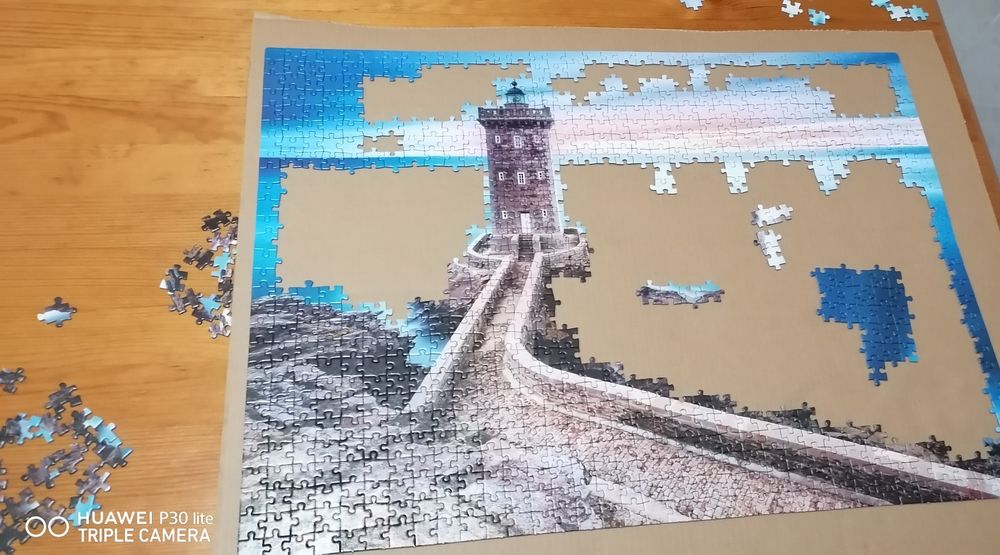 Quadro puzzle 1000 peças Paisagem farol