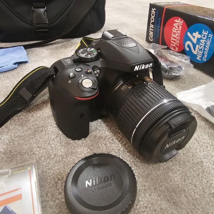 Aparat Nikon D5300 z całym zestawem jak nowy!