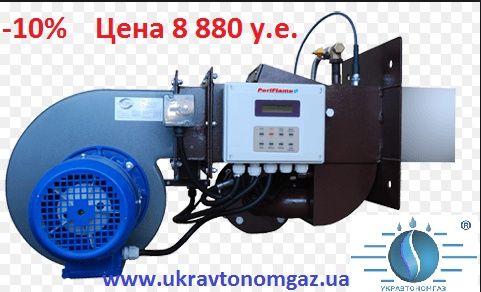 Горелка газовая блочная МДГГ – 500 БА, 5000 КВт, промышленная горелка