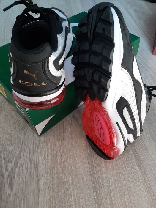 Okazja Adidasy puma sneakers czarne białe Nowe z metkami