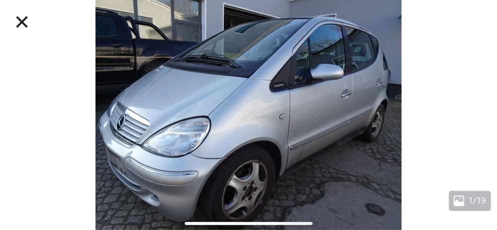 Mercedes a class w168 двері 2001-2004 рік