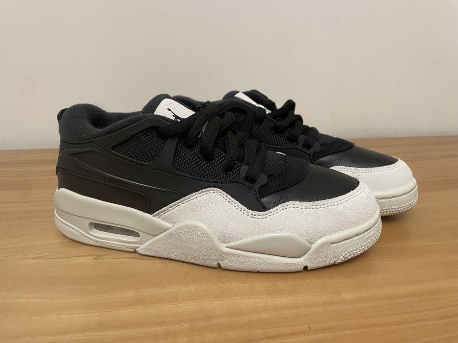 Air Jordan 4 RM Remastered Black Light Bone