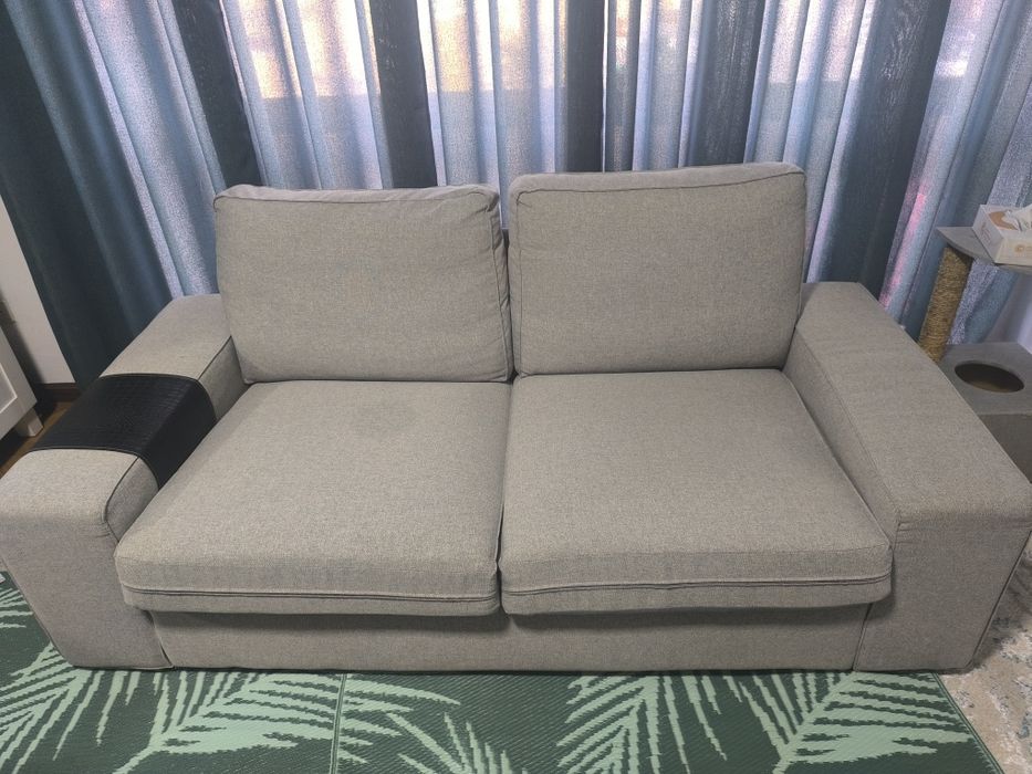 Sofá com tecido lavável