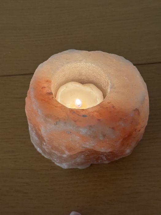 Świecznik lampa solna