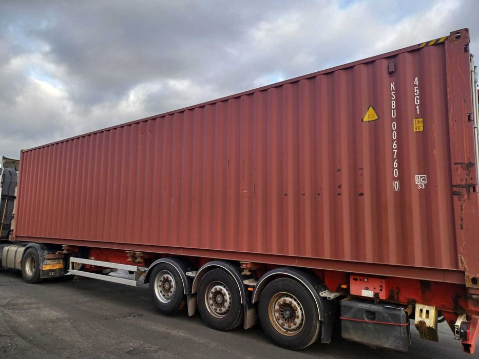 Kontener morski magazynowy 40 DV/HC 12 metrowy, używany