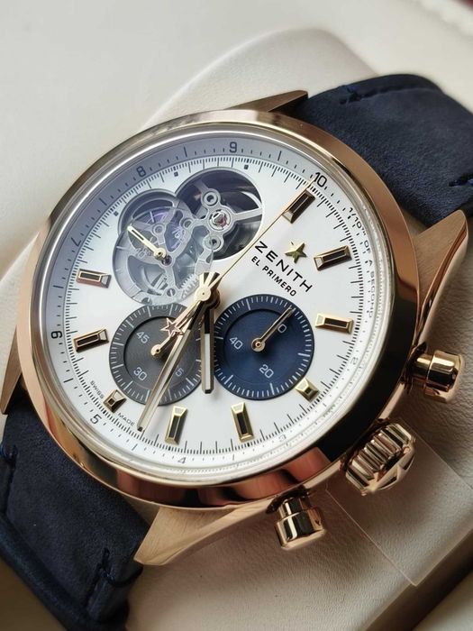 Zenith Chronomaster Open Heart 39.5mm 2025r. / Gwar. do 2030r.