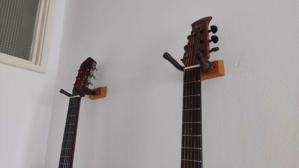 Suporte de parede para guitarra