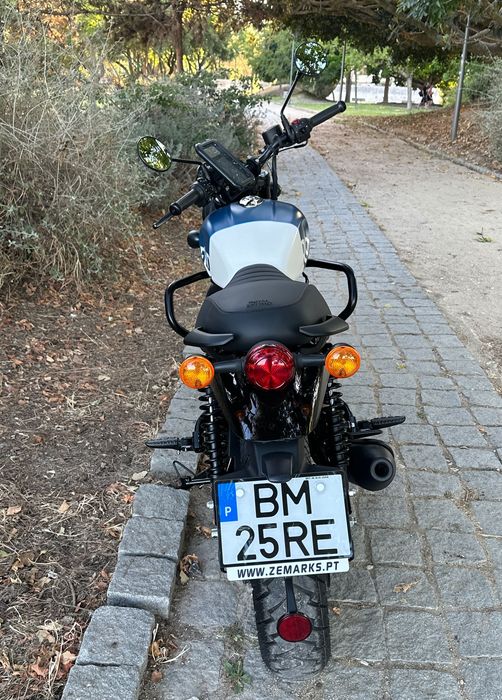 ROYAL ENFIELD Hunter 350-CC (Rebel Blue) 2024;  WARRANTY: August 2027.