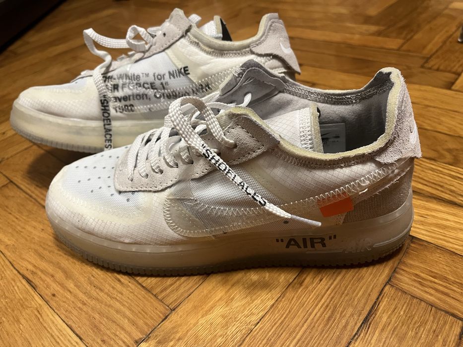 Кросівки Nike Air Force 1 Low White Off-White The Ten: 2 000