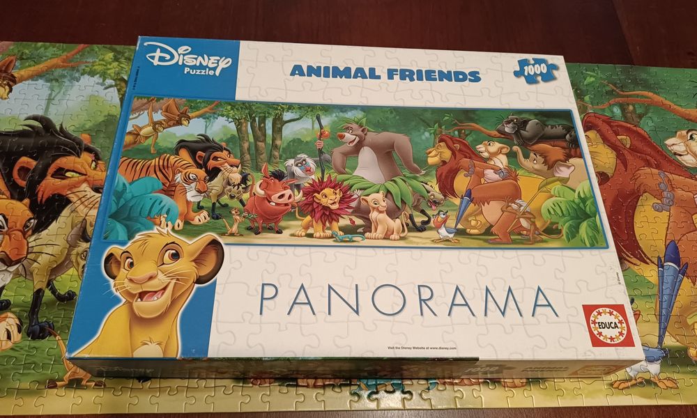 Puzzle 1000 Król lew Disney