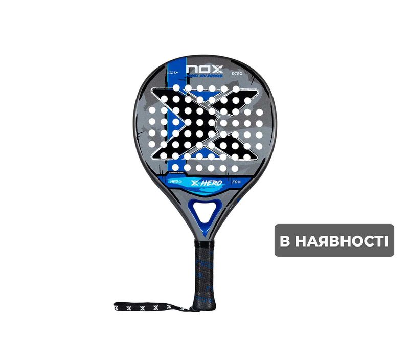 Ракетка для Падель (Padel) тенісу – NOX X-Hero Blue 2026