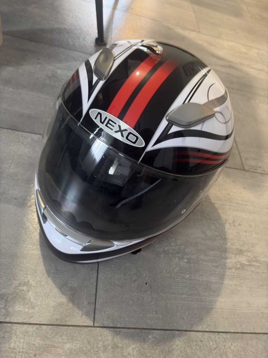 Nexo kask motocyklowy rozmiar S + torba na kask