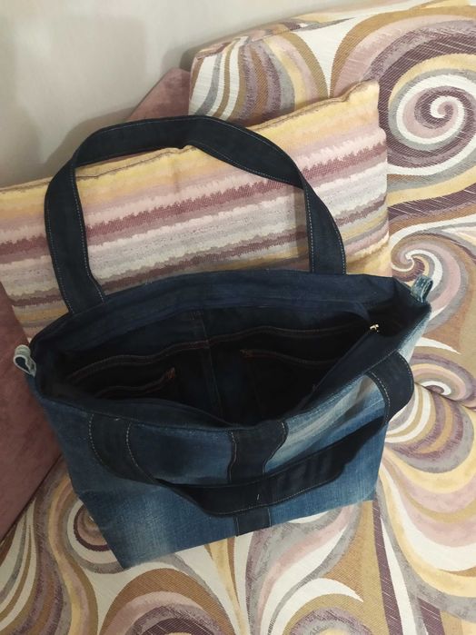 Jeansowa torebka / prezent/handmade