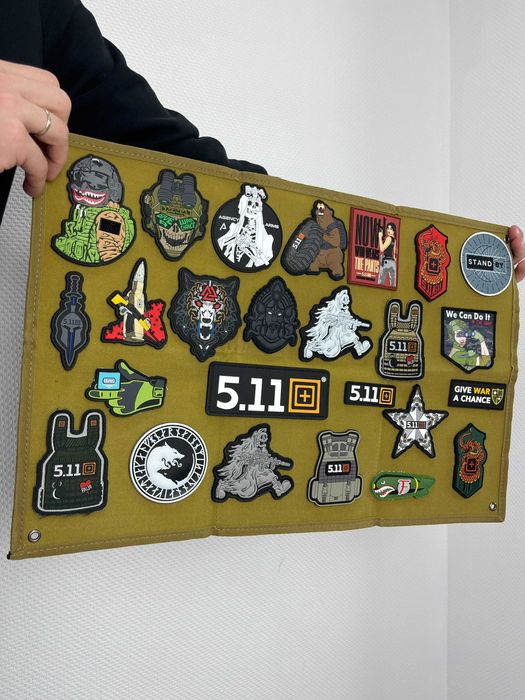 Патч-панель для зберігання патчів та шевронів