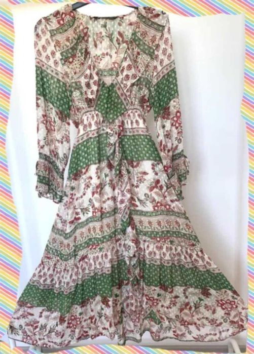 Sukienka hiszpanka Zara Floral Print