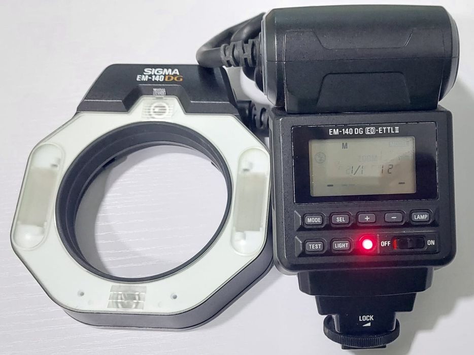 Flash Circular de Macro Sigma EM-140 DG para Canon