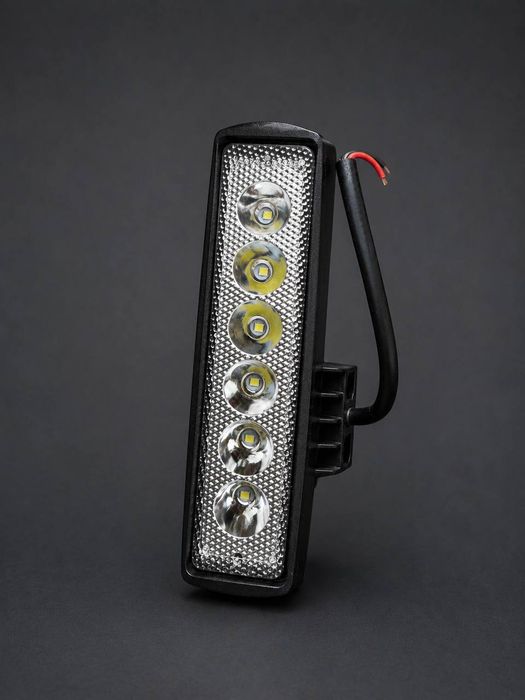 LED-прожектор 18W  6 LED 18Ват,прожектор авто мото