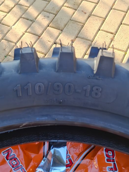 Мото резина эндуро 110/90-18 G-LION (желтая полоска) мото резина, мото