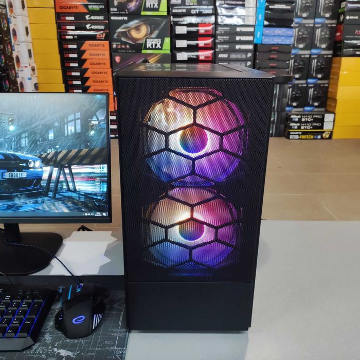 Компютер Новий Ryzen 5 3600, 16GB DDR4, Sapphire RX 580, SSD 512GB m2