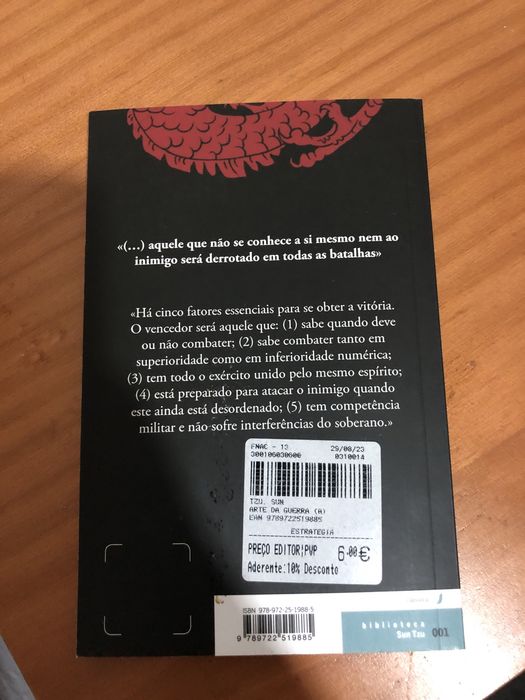 Livro A Arte da Guerr