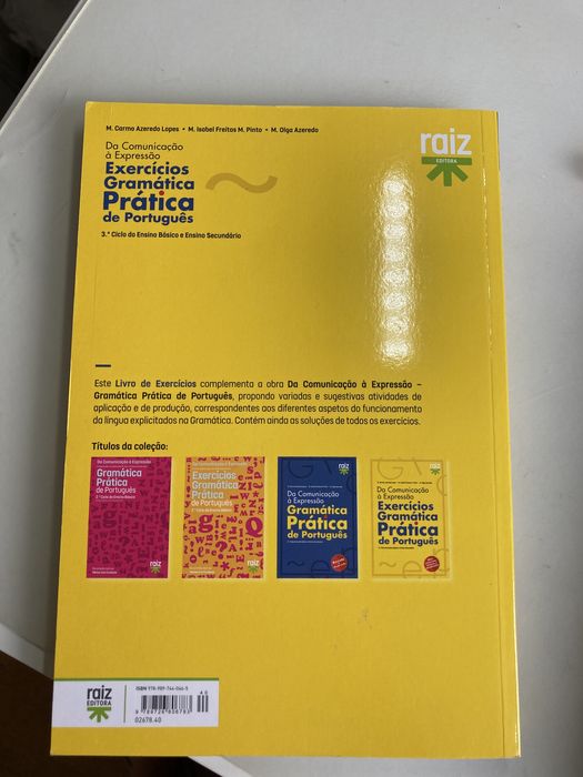 Livro exercicios gramatica