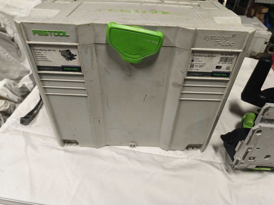 Festool pilarka TS55 rebq 1200w + pudełko i szyna festool fs 1400