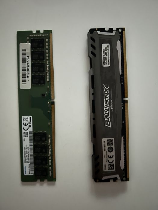 16gb RAM ddr4 samaung/ballistix