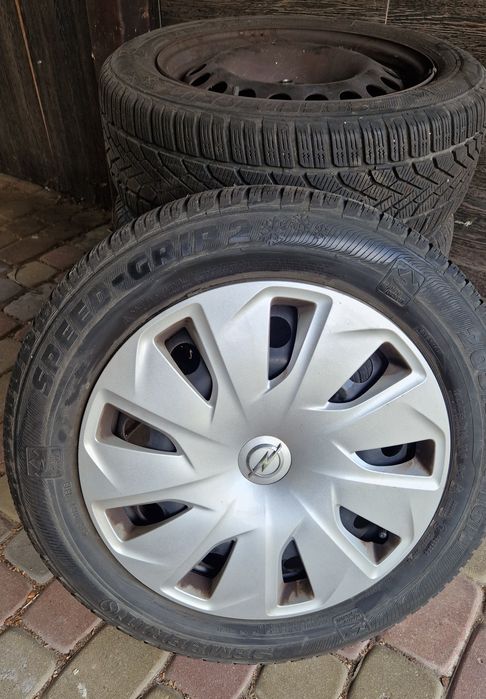 Koła zimowe(felgi stalowe)16' Opel 5x105