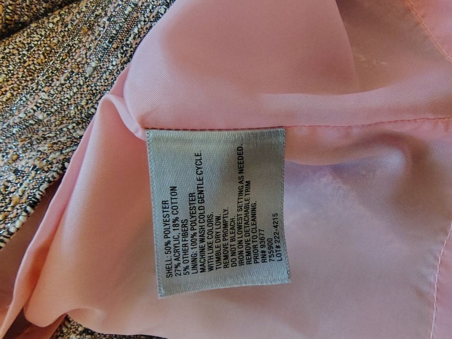 Elegancka sukienka wizytowa z paskiem, roz. 40, bezowo-brązowa