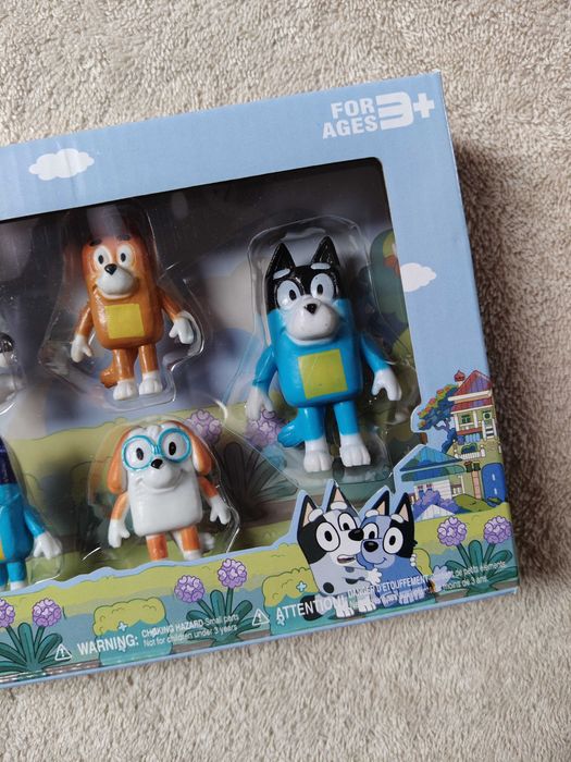 Figurki bluey i Bingo
