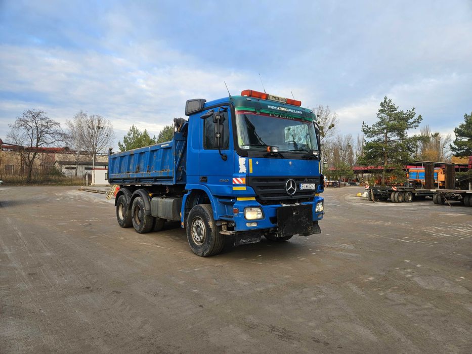 Mercedes Actros MP2 6x4 Hydroburta Meiller Kipper