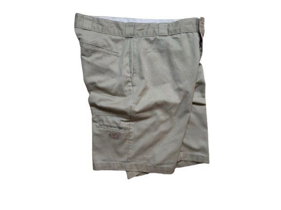 DICKIES Fincastle Spodenki Męskie Beżowe Logowane r. 36