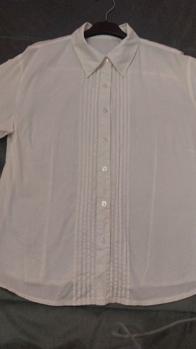 Camisa de trage de homem branca M